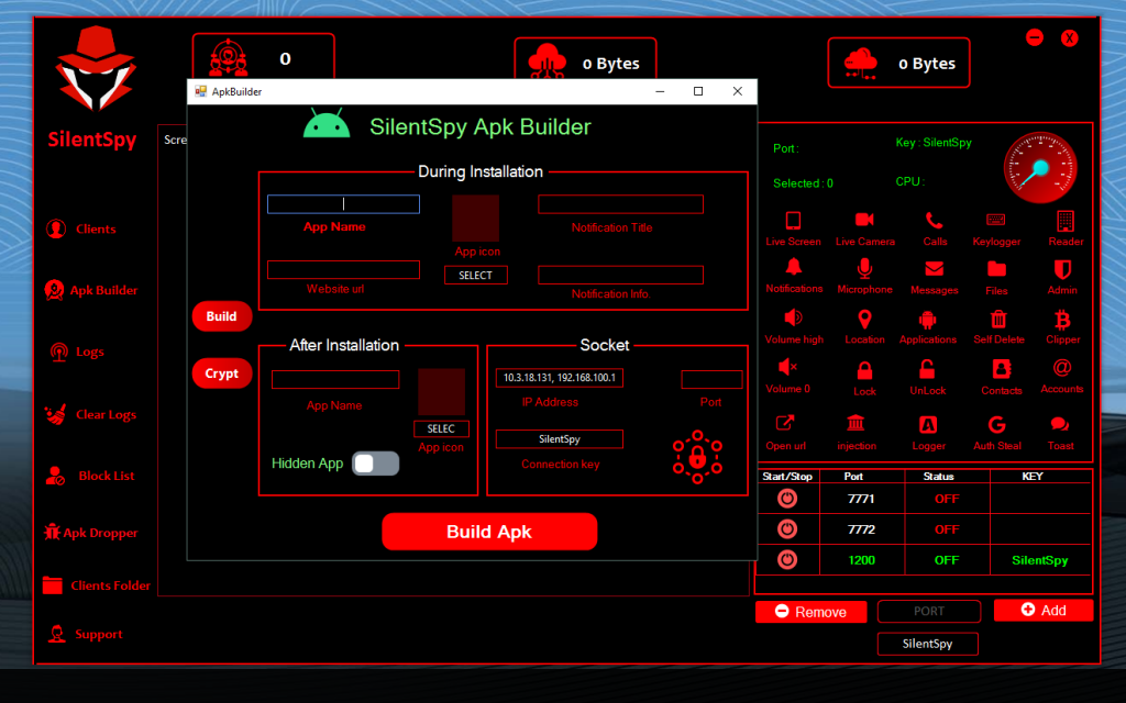 Malware Tools