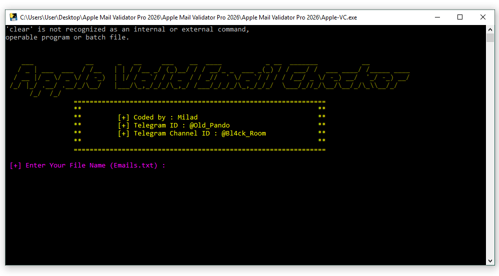 Apple Valid Email Checker Tool