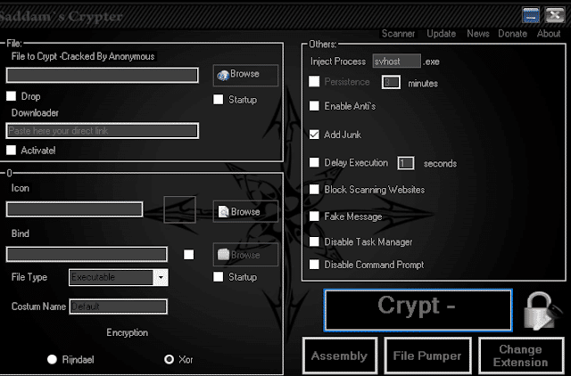 Saddam Crypter fud tool
