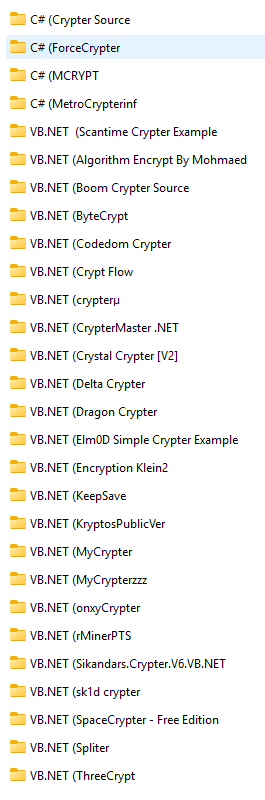 Pack crypter ultime bypass all antivirus analyse crypter
