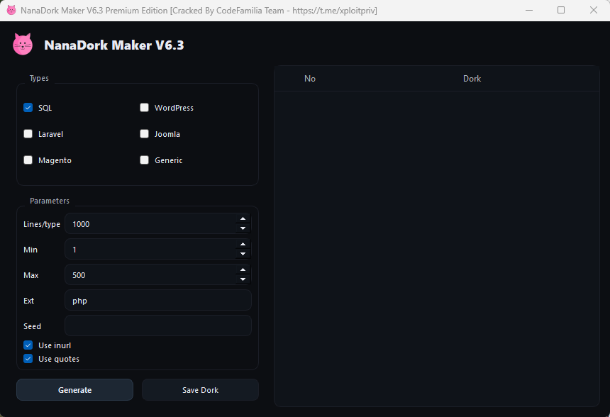 DorkScanner
